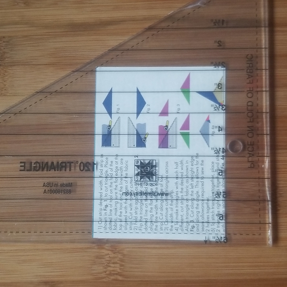 Triangle ruler - Picture 2 of 2